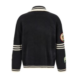 'Fin Varsity' cardigan