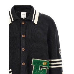 'Fin Varsity' cardigan