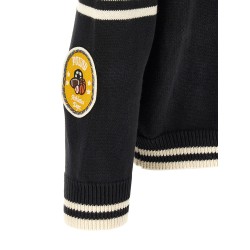'Fin Varsity' cardigan