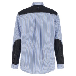 Denim insert shirt