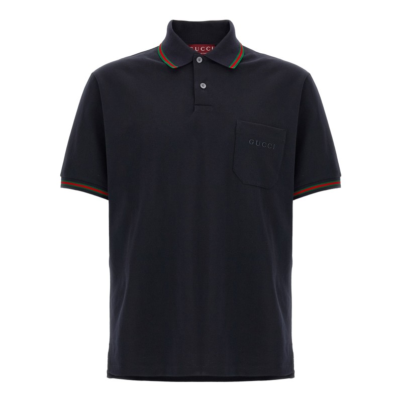 'Nastro Web' polo shirt