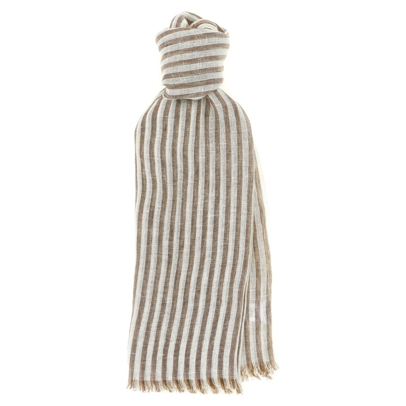 'Sparkling' linen scarf