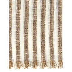 'Sparkling' linen scarf