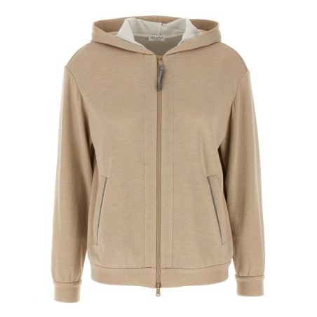 'Precious Zipper Pull' hoodie