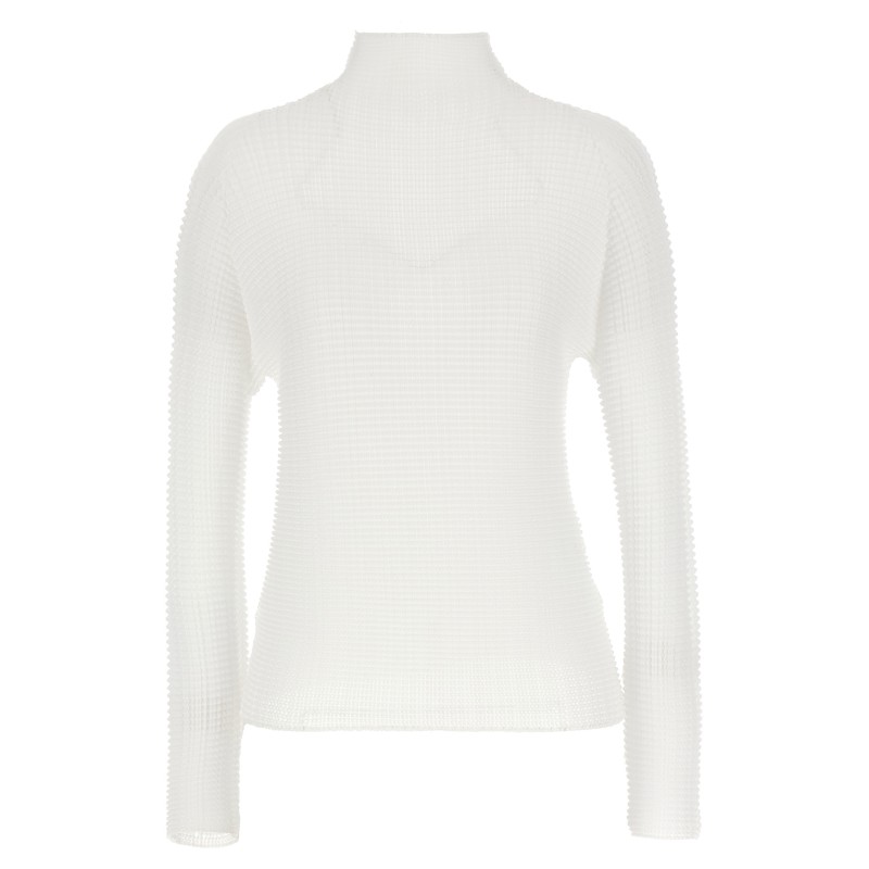 'Wooly Pleats' blouse