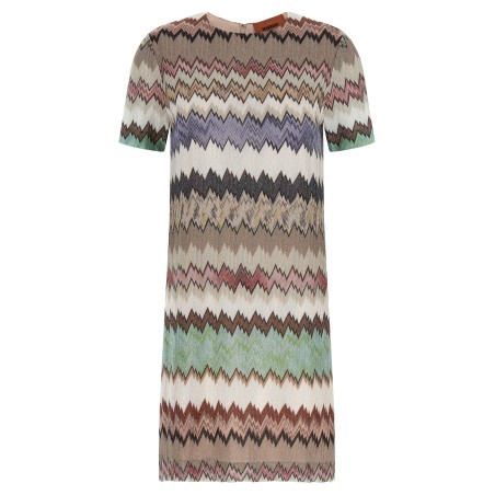 Lamé viscose dress