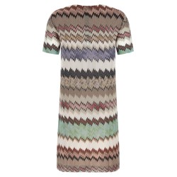 Lamé viscose dress