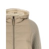 'Shiny Zipper Pull' down jacket