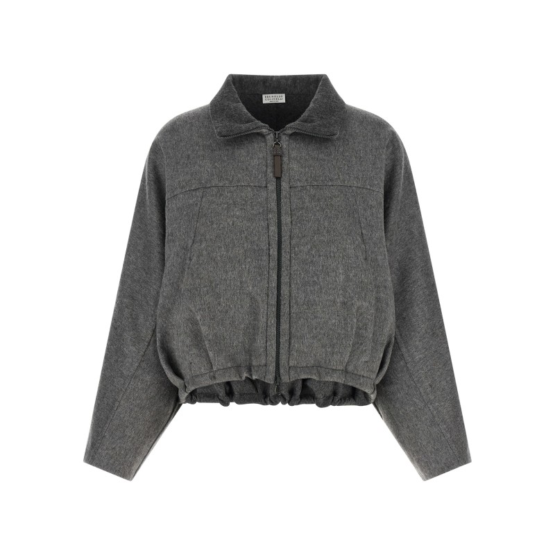 'Shiny Zipper Pull' jacket