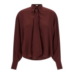 'Shiny Collar' shirt