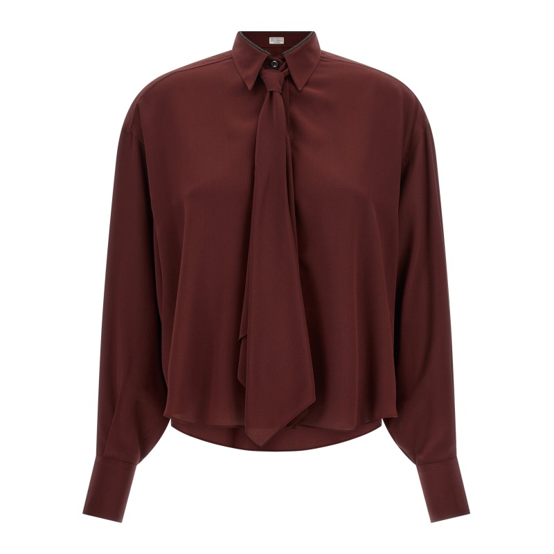 'Shiny Collar' shirt