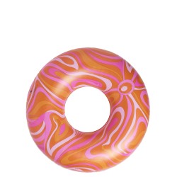 Inflatable donut