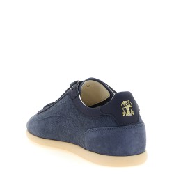 Texture nubuck sneakers