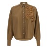 'Dazzling Seabed Embroidery' shirt