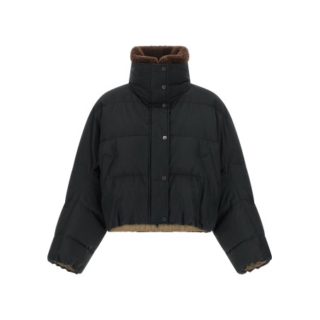 Cropped down jacket