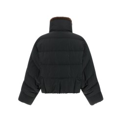 Cropped down jacket
