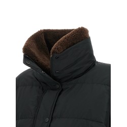 Cropped down jacket