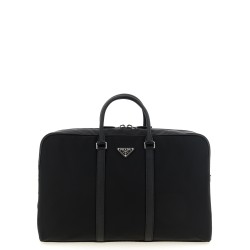 Re-Nylon and Saffiano travel bag