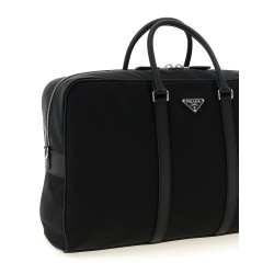 Re-Nylon and Saffiano travel bag