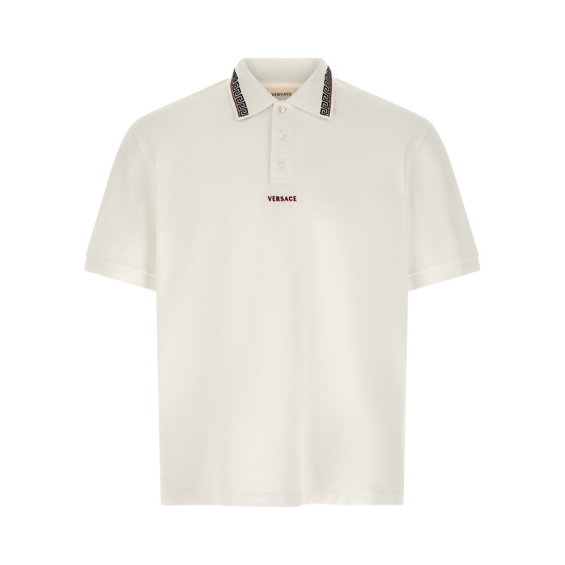 'Greca' polo shirt