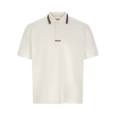 'Greca' polo shirt