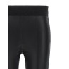 Stretch nappa leather leggings