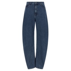 'Draped Barrel Leg' jeans