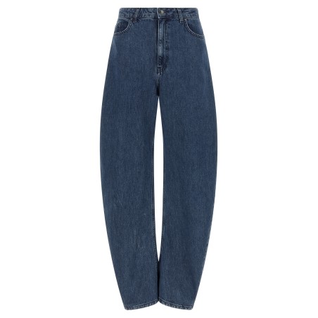 'Draped Barrel Leg' jeans