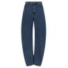 'Draped Barrel Leg' jeans