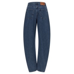 'Draped Barrel Leg' jeans