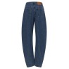 'Draped Barrel Leg' jeans