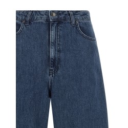 'Draped Barrel Leg' jeans