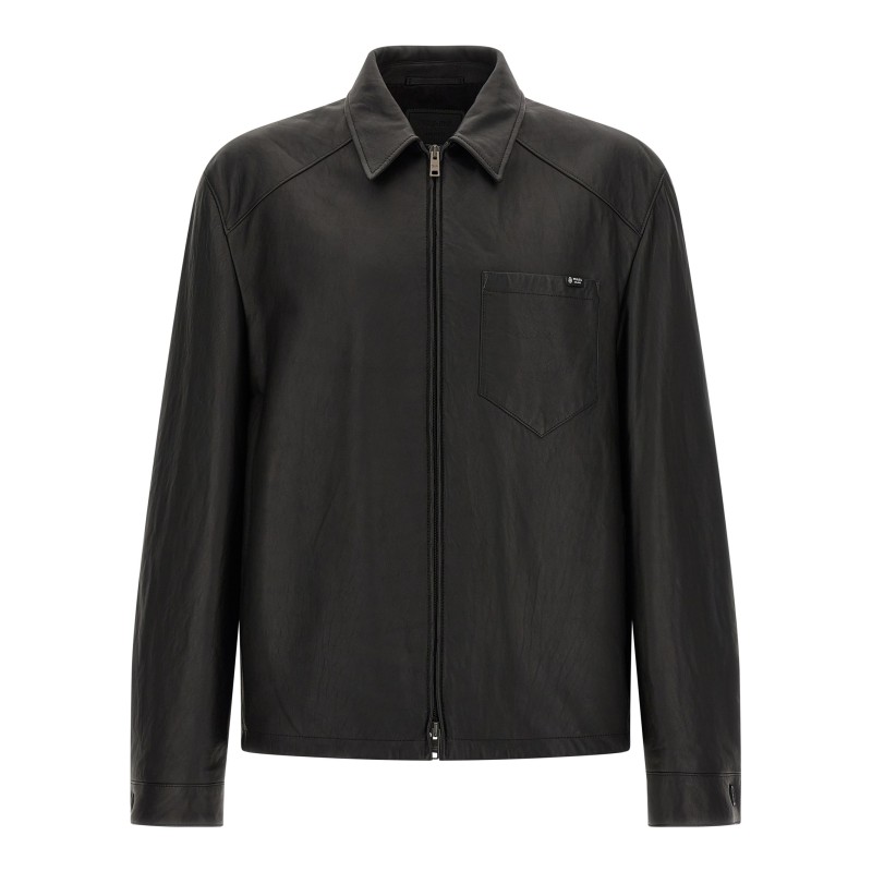Nappa leather jacket