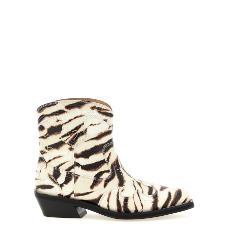 Western ankle boots
