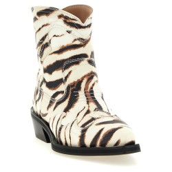 Western ankle boots