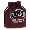 'Ganni Logo' pouch