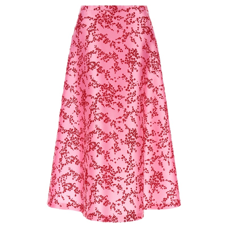 'Mikado floreale' skirt