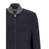 Light flannel bomber jacket