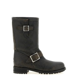 'Biker Mid' ankle boots