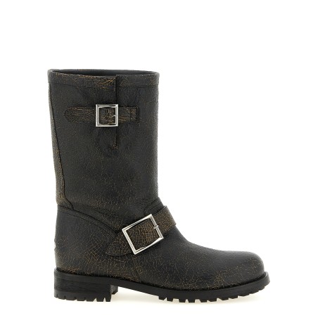 'Biker Mid' ankle boots