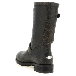 'Biker Mid' ankle boots