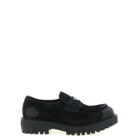 Suede loafers