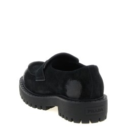 Suede loafers