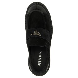 Suede loafers