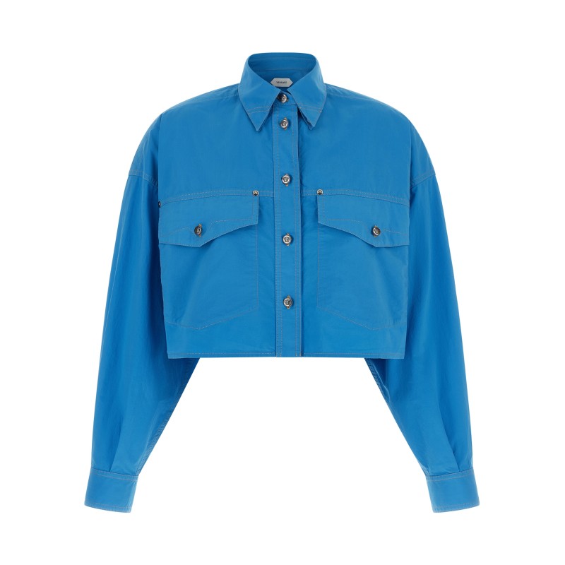 'Medusa' button shirt