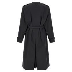 Double-breasted trench coat