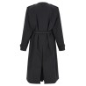 Double-breasted trench coat