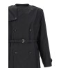 Double-breasted trench coat