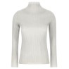 Lamé thread sweater