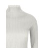 Lamé thread sweater